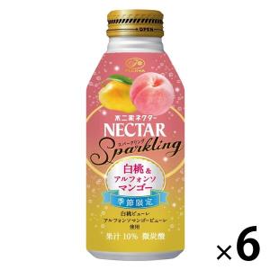 伊藤園 不二家 ネクタースパークリング 白桃マンゴー 380ml 1セット（6缶）｜LOHACO by ASKUL