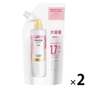 パンテーン エフォートレス グッドモーニングスムース トリートメント 詰め替え 特大 600g 2個 P＆G｜LOHACO by アスクル