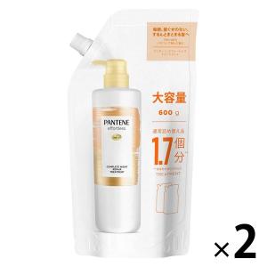 パンテーン エフォートレス コンプリートナイトリペアー トリートメント 詰め替え 特大 600g 2個 P＆G｜LOHACO by アスクル