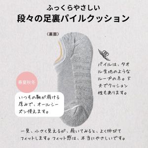 レディース スニーカーソックス 厚手 脱げない...の詳細画像4