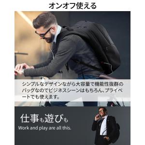 ビジネスリュック 大容量 メンズ 防水 レイン...の詳細画像1