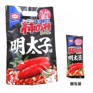 九州限定 亀田の柿の種 明太子味