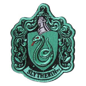 ハリーポッター　スリザリンのエンブレム(ワッペン)　その２ アイロンワッペン ハリーポッター スリザリン Slytherin
