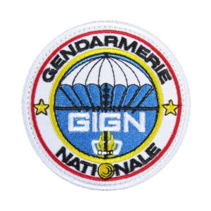 ベルクロワッペン ミリタリー GIGN