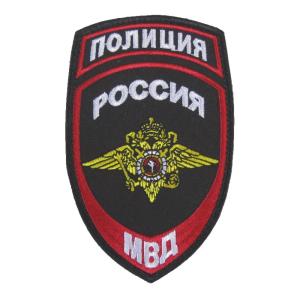 ベルクロワッペン ミリタリー ロシア内務省MVD ダブルイーグル