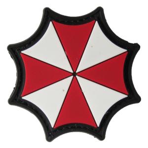 ベルクロワッペン PVC バイオハザードアンブレラ マーク パッチ