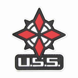 ベルクロワッペン PVC バイオハザード アンブレラ U.S.S.1 パッチ