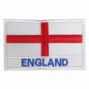 ベルクロワッペン 国旗 イングランド 文字