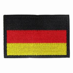 ベルクロワッペン 国旗 ドイツ 黒枠｜h-p