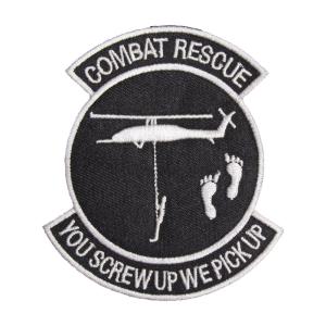 ベルクロワッペン ミリタリー COMBAT RESCUE
