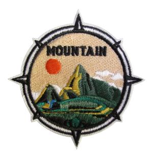 アイロンワッペン 海 山 32