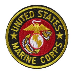 アイロンワッペン ミリタリー MARINE CORPS