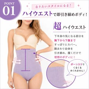 ガードル ガードルショーツ お腹引き締め ぽっ...の詳細画像5