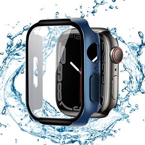 ANYOI Apple Watch 用ケース 41mm 45mm 防水ケース IP68完全防水 バンド 水泳スポーツ専用 ガラスフィルム 一体型 aの商品画像