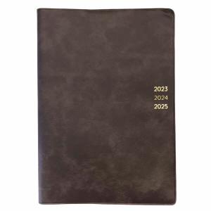 ARTEMIS アーティミス 手帳 2023年 B6 3年連用 スリーイヤーズ ダークブラウン 23W3B6-TY