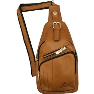 Fujimond 本革ボディーバッグ ボディバッグ ショルダーバッグ メンズバッグ