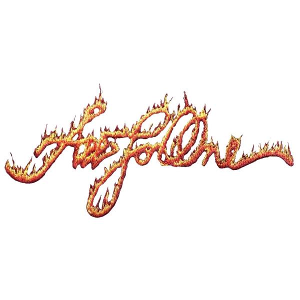 【AFO】Burning fire WAPPEN 80x160mm【ゆうパケット配送対象商品】