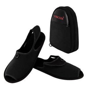 YAKIDA 携帯スリッパ 折りたたみ サンダル メンズ レディース 紳士用 ビジネス用 パンプス 旅行用スリッパ 授業参観 入園式 卒園式 幼稚園 お受験 入学式 卒業式