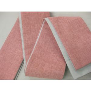 日本製 仕立上り 紳士角帯 ピンク 地 ku-9