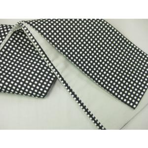 レトロな細帯・今だけ値下げ！細帯 角通し・白黒