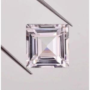 14 x 13 mm 天然モンタナホワイトサファイア 19.45 カラット ルースジェムストーン GIT 認定 14 x 13 mm Natural Montana White Sapphire 19.45 Ct Lo