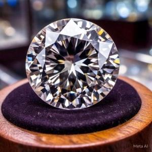 ルース 4 カラット ラウンドカット ラボグロウン CVD ダイヤモンド ナチュラル D カラー VVS1 認定石 Loose 4 Ct Round Cut Lab Grown CVD Diamond Na