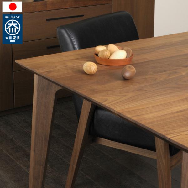 ダイニングテーブル 120 長方形 木製 日本製 おしゃれ 脚は後付け 無垢ブラックチェリー 完成品...
