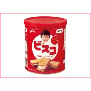 江崎グリコ ビスコ保存缶 5枚×6パック入り 防災食品 備蓄食品