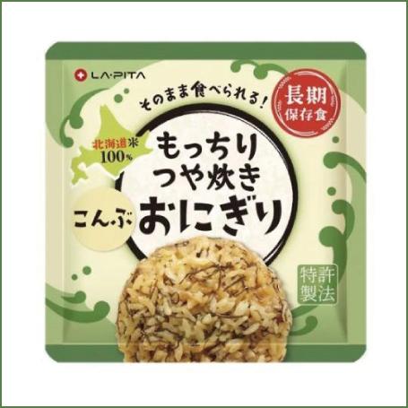 LA・PITA もっちりつや炊きおにぎり こんぶ