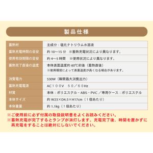 湯たんぽ 2個セット 充電式 ゆたんぽ エコ ...の詳細画像5