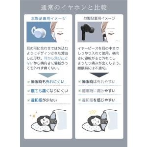 睡眠用イヤホン 寝ホン ワイヤレスイヤホン B...の詳細画像5
