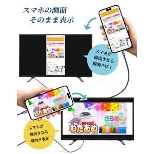 HDMIケーブル タイプc Type-C 変換...の詳細画像5