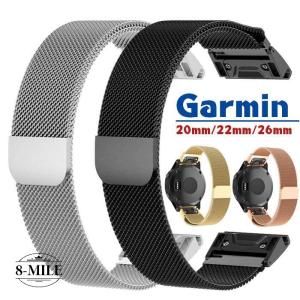 MaKTech] チタンバンド ガーミン用 26mm クイックリリース