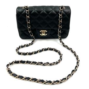 CHANEL シャネル 29番台 ラムスキン マトラッセ パール チェーン  