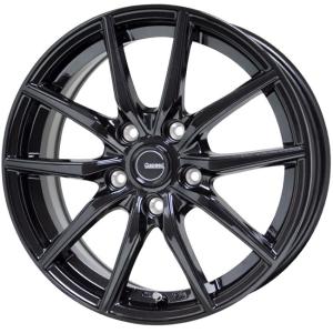 【ホットスタッフ】G.speed G-02 ●17インチ 17x7.0J 5/114.3 INSET:55 ●メタリックブラック(MBK) ●１本　ジースピード Gスピード 新品 アルミホイール