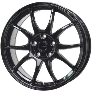 【ホットスタッフ】G.speed G-06 ●16インチ 16x6.5J 5/114.3 INSET:38 ●メタリックブラック(MBK) ●１本　ジースピード Gスピード 新品 アルミホイール｜hachikko-bu-bu