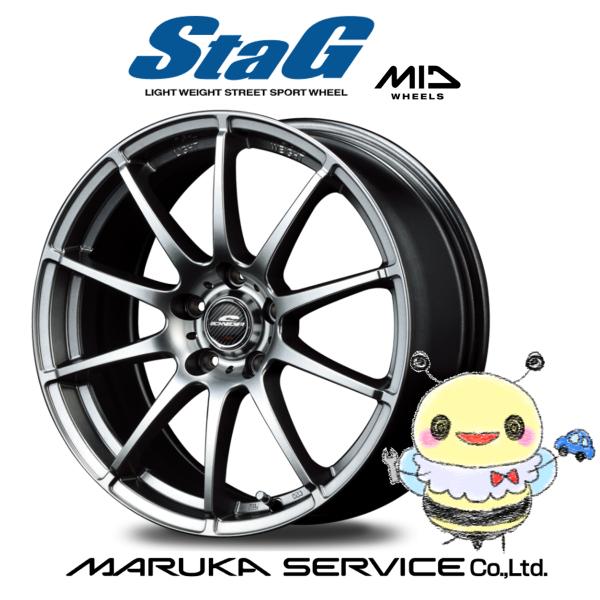 【MID/マルカ】SCHNEIDER StaG ●17インチ 17x7.0J 5/100 INSET...