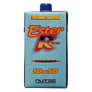 【NUTEC/ニューテック】NC-50 ●10W-50 ●化学合成（エステル系） ●1L/エコパック　　ESTER RACING/エステルレーシング