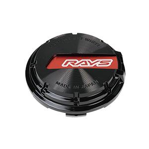 【RAYS/レイズ】No.15 / gram LIGHTS GL センターキャップ ●BK/レッド ...