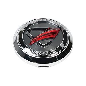 【RAYS/レイズ】No.24 / VERSUS VS Center Cap V2 ●クローム/レッ...