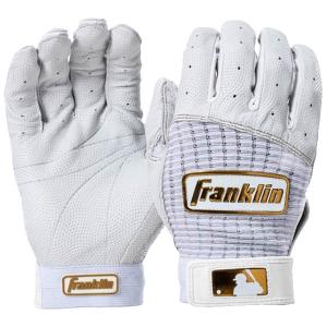 【レターパック対応】フランクリン Franklin PRO CLASSIC GOLD バッティンググローブ 手袋  一般用 両手組 20964｜hachimorisports