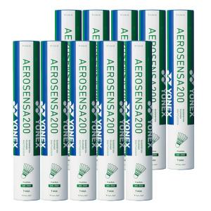 YONEX シャトル エアロセンサ200 (旧サイバーテック01) AS-200 1箱（10