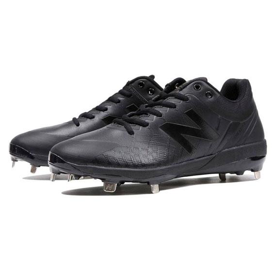 50%OFF new balance ニューバランス 野球 スパイク 金具埋め込み式 黒 L4040...