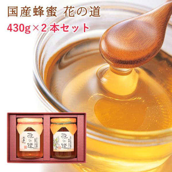 国産はちみつ 2種類選べる蜂蜜ギフト 430g 2本 ギフト