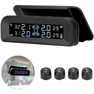 TPMS タイヤ空気圧監視システム リアルタイム フロントガラスにマウント