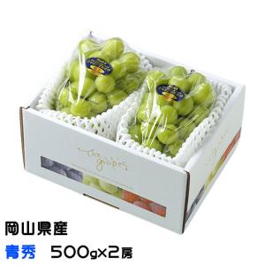 ぶどう シャインマスカット 晴王 赤秀 600g×2房 岡山県産 葡萄 ブドウ