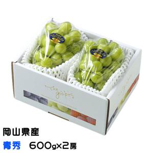 ぶどう シャインマスカット 晴王 赤秀 600g×2房 岡山県産 葡萄 ブドウ