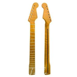 トラ杢メイプルネック STストラトタイプ交換用ネック