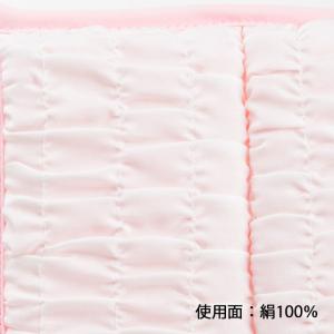 シルク ボディスポンジ シルク100% メッシ...の詳細画像3