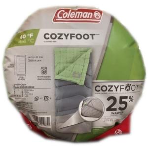 コールマン 寝袋 コージーフット スリーピングバッグ 快適温度帯 4.4℃ 封筒型 Coleman CozyFoot Sleeping Bag 40F｜hafaadaimall